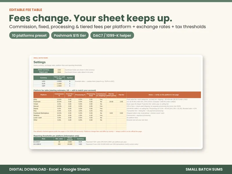 Reseller Profit Tracker screenshot 2